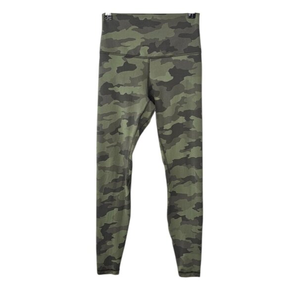 Lululemon Womens Align Pant, Heritage Camo, High Rise, 28", Nulu, Green, Size 6 - Picture 1 of 9